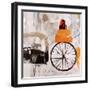 Riding with Marcel-Clayton Rabo-Framed Giclee Print