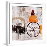 Riding with Marcel-Clayton Rabo-Framed Giclee Print