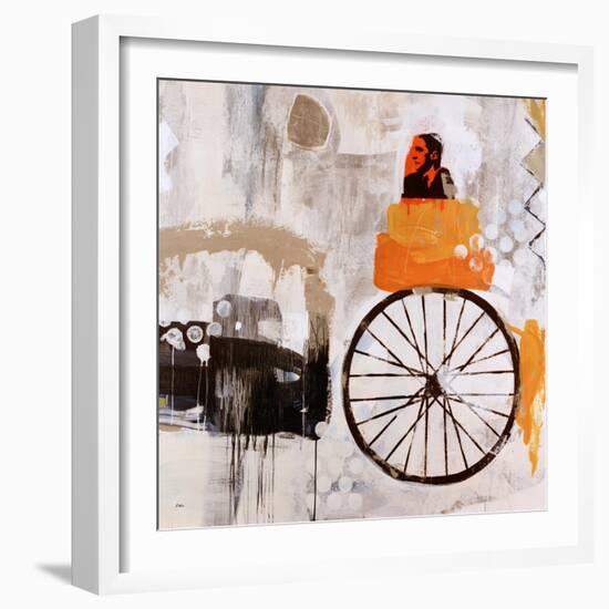 Riding with Marcel-Clayton Rabo-Framed Giclee Print