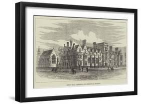 Ridley Hall, Cambridge, for Theological Students-Frank Watkins-Framed Giclee Print