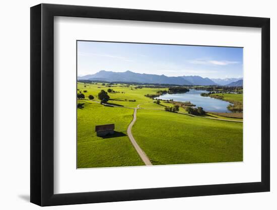 Riegsee in the Bavarian Foothills of the Alps-Ralf Gerard-Framed Photographic Print