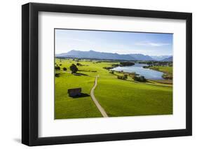 Riegsee in the Bavarian Foothills of the Alps-Ralf Gerard-Framed Photographic Print