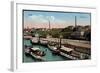 Riesa Elbe, Landungsplatz, Dampfer Riesa-null-Framed Giclee Print