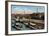 Riesa Elbe, Landungsplatz, Dampfer Riesa-null-Framed Giclee Print