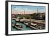 Riesa Elbe, Landungsplatz, Dampfer Riesa-null-Framed Giclee Print