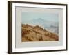 Riesengebirge about 1835 (hand-made paper)-Caspar David Friedrich-Framed Collectable Print