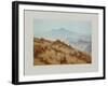 Riesengebirge about 1835 (hand-made paper)-Caspar David Friedrich-Framed Collectable Print