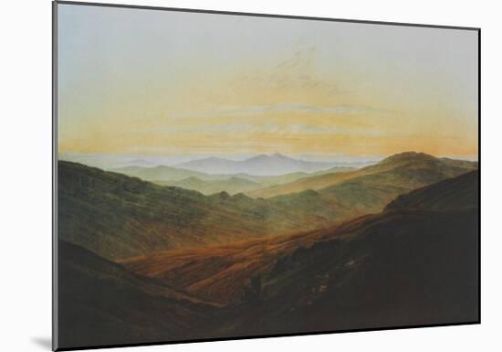 Riesengebirge, c.1830-1834-Caspar David Friedrich-Mounted Collectable Print