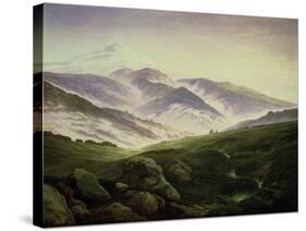 Riesengebirge-Caspar David Friedrich-Stretched Canvas