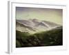 Riesengebirge-Caspar David Friedrich-Framed Giclee Print