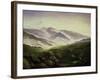 Riesengebirge-Caspar David Friedrich-Framed Giclee Print