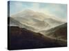 Riesengebirgslandschaft Mit Aufsteigendem Nebel, um 1820/1821-Caspar David Friedrich-Stretched Canvas