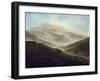 Riesengebirgslandschaft Mit Aufsteigendem Nebel, um 1820/1821-Caspar David Friedrich-Framed Giclee Print