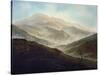 Riesengebirgslandschaft Mit Aufsteigendem Nebel, um 1820/1821-Caspar David Friedrich-Stretched Canvas