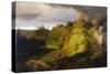 Riesengebirgslandschaft-Louis Gurlitt-Stretched Canvas