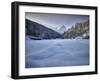 Riessersee in Winter-Marc Gilsdorf-Framed Photographic Print