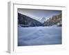 Riessersee in Winter-Marc Gilsdorf-Framed Photographic Print