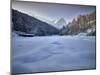 Riessersee in Winter-Marc Gilsdorf-Mounted Photographic Print