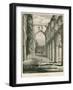 Rievaulx Abbey, Choir, Looking North-Alexander Francis Lydon-Framed Giclee Print