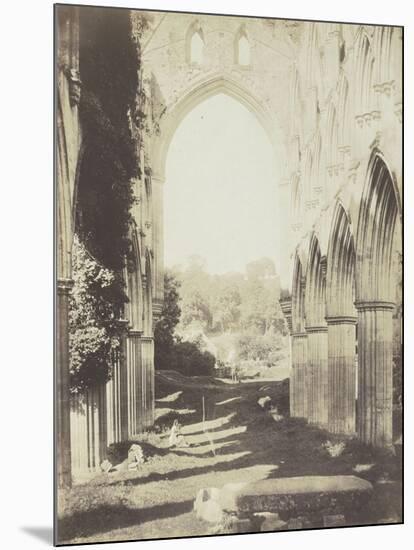 Rievaulx Abbey, looking West-Roger Fenton-Mounted Giclee Print