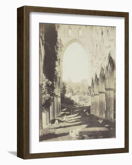 Rievaulx Abbey, looking West-Roger Fenton-Framed Giclee Print