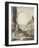 Rievaulx Abbey, looking West-Roger Fenton-Framed Giclee Print