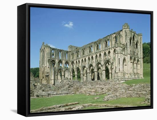 Rievaulx Abbey, North Yorkshire, England, United Kingdom, Europe-Harding Robert-Framed Stretched Canvas