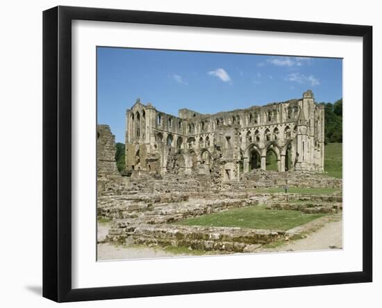 Rievaulx Abbey, North Yorkshire, Yorkshire, England, United Kingdom-Philip Craven-Framed Premium Photographic Print