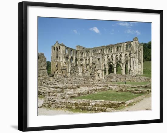 Rievaulx Abbey, North Yorkshire, Yorkshire, England, United Kingdom-Philip Craven-Framed Photographic Print