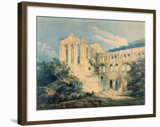 Rievaulx Abbey, Yorkshire, 1798-Thomas Girtin-Framed Giclee Print