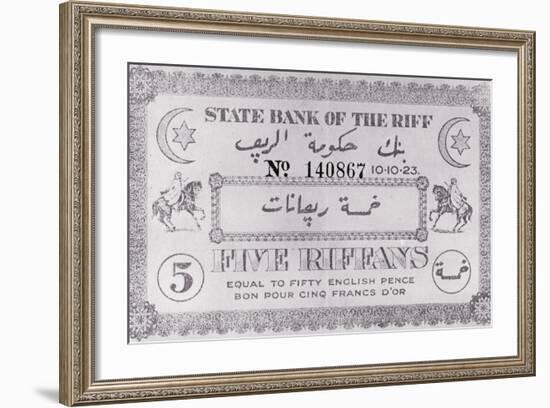 Riff Paper Money-null-Framed Photographic Print