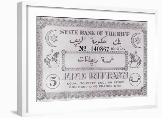 Riff Paper Money-null-Framed Photographic Print
