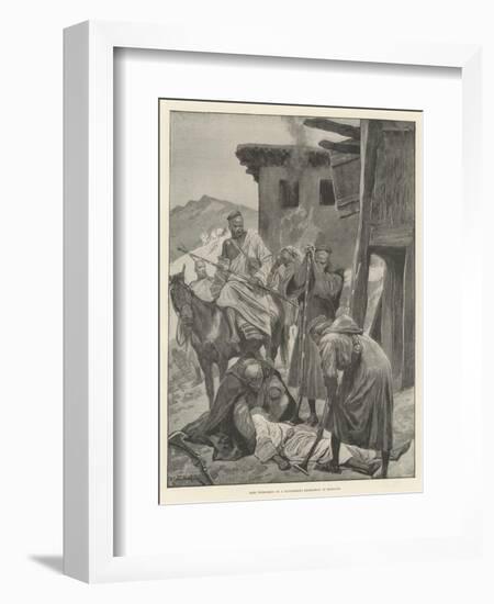 Riff Tribesmen on a Plundering Expedition in Morocco-Richard Caton Woodville II-Framed Giclee Print