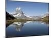 Riffelsee and the Matterhorn, Zermatt, Valais, Swiss Alps, Switzerland, Europe-Hans Peter Merten-Mounted Photographic Print