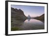 Riffelsee, Gornergrat, Matterhorn, Zermatt, Valais, Switzerland-Rainer Mirau-Framed Photographic Print