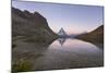 Riffelsee, Gornergrat, Matterhorn, Zermatt, Valais, Switzerland-Rainer Mirau-Mounted Photographic Print