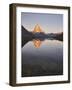 Riffelsee, Gornergrat, Matterhorn, Zermatt, Valais, Switzerland-Rainer Mirau-Framed Photographic Print