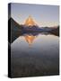 Riffelsee, Gornergrat, Matterhorn, Zermatt, Valais, Switzerland-Rainer Mirau-Stretched Canvas