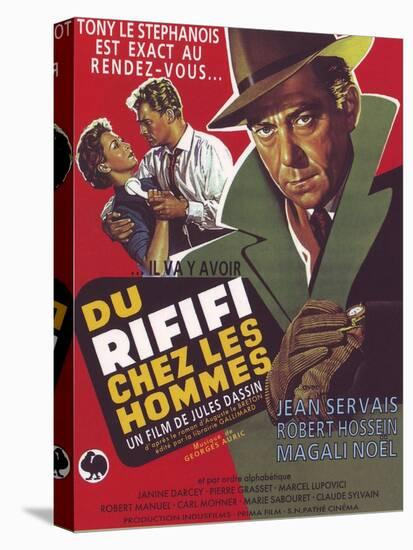 Rififi, 1955, "Du Rififi Chez Les Hommes" Directed by Jules Dassin-null-Stretched Canvas
