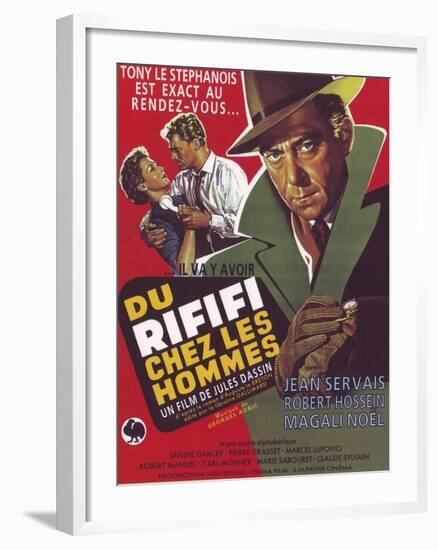 Rififi, 1955, "Du Rififi Chez Les Hommes" Directed by Jules Dassin-null-Framed Giclee Print