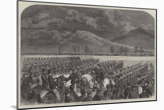 Rifle Corps Field-Day at Edinburgh-Matthew "matt" Somerville Morgan-Mounted Giclee Print