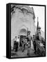 Rifle Toting National Guardmen Exit Attica Prison after Putting Down an Inmate Revolt-null-Framed Stretched Canvas