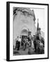 Rifle Toting National Guardmen Exit Attica Prison after Putting Down an Inmate Revolt-null-Framed Photographic Print