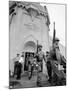Rifle Toting National Guardmen Exit Attica Prison after Putting Down an Inmate Revolt-null-Mounted Photographic Print