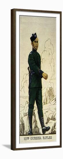 Rifleman of the 10th Gurkha Rifles, Indian Army, 1938-null-Framed Giclee Print