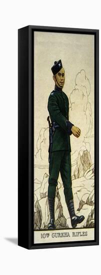 Rifleman of the 10th Gurkha Rifles, Indian Army, 1938-null-Framed Stretched Canvas