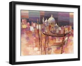 Riflessi a Venezia-Luigi Florio-Framed Art Print