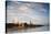 Riga Castle and the River Daugava Illuminated at Sunset, Riga, Latvia, Europe-Doug Pearson-Stretched Canvas