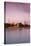 Riga Castle and the River Daugava Illuminated at Sunset, Riga, Latvia, Europe-Doug Pearson-Stretched Canvas