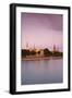 Riga Castle and the River Daugava Illuminated at Sunset, Riga, Latvia, Europe-Doug Pearson-Framed Photographic Print